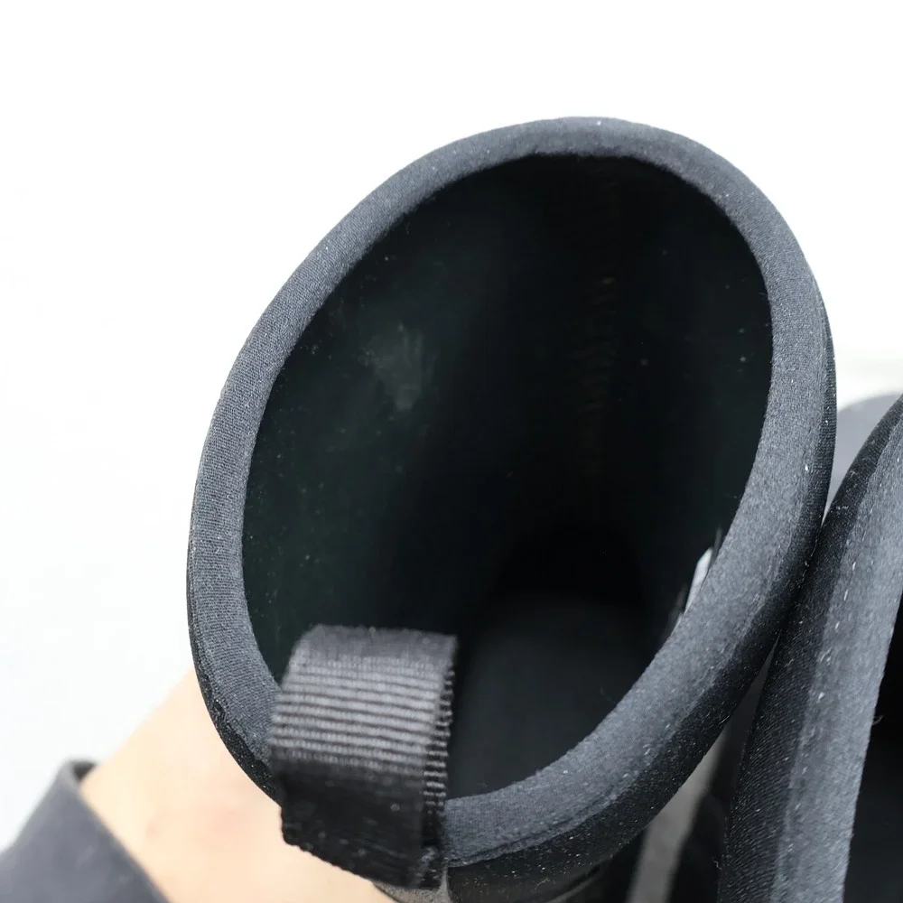 Muck Boot Women 5M Rain Boots Black Chore Mid Steel Toe Protective MCMPW00